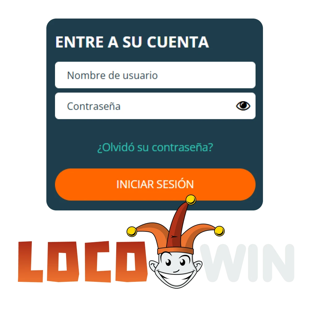 Descubre cómo iniciar sesión en tu cuenta de LocoWin.