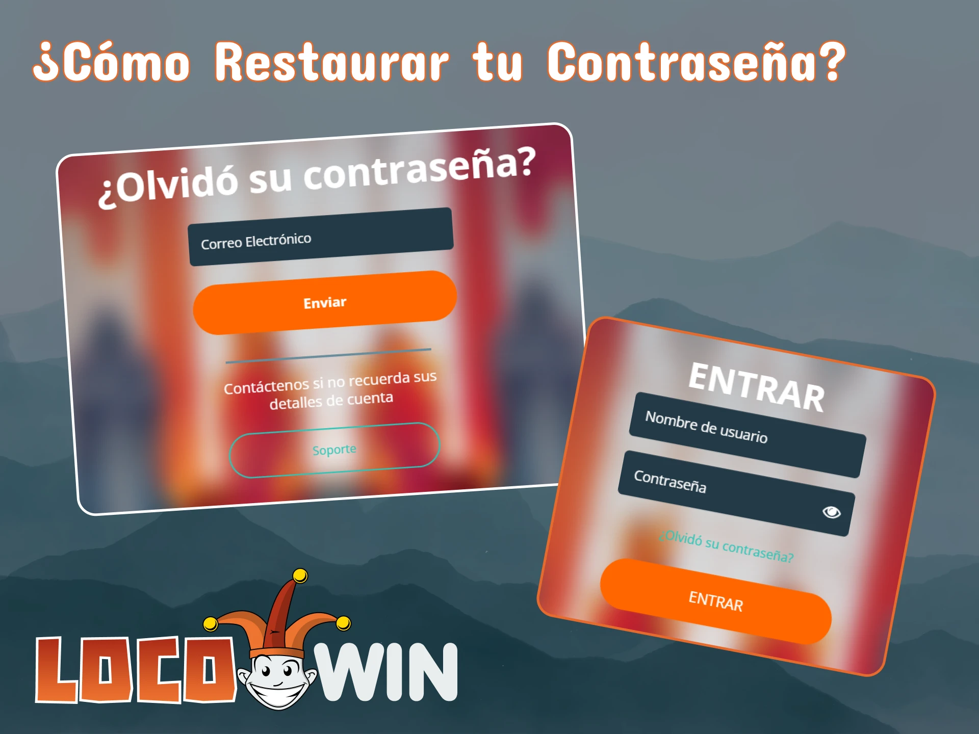Descubre cómo restaurar tu contraseña de LocoWin.