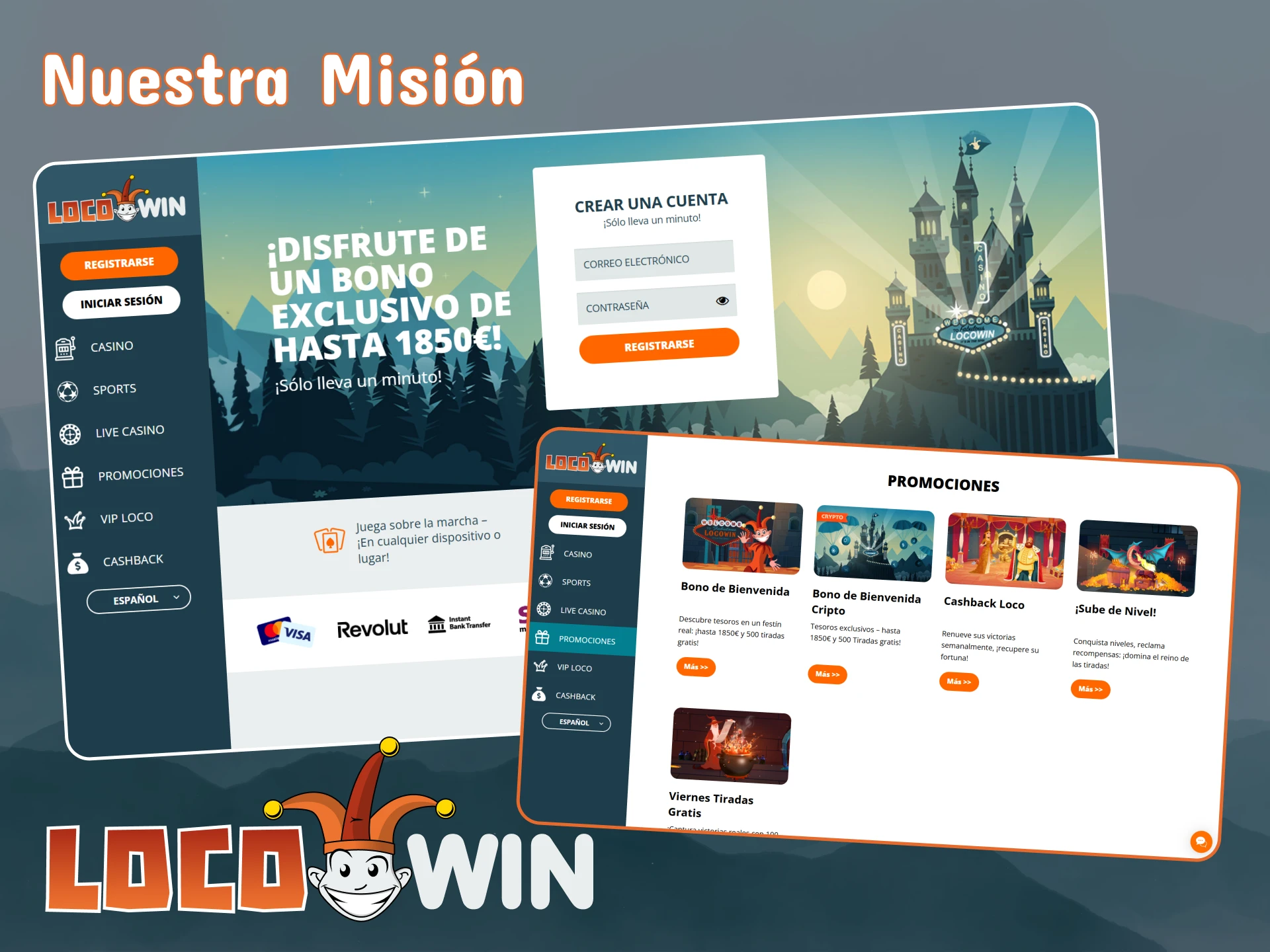 Descubre la misión principal de la plataforma LocoWin.