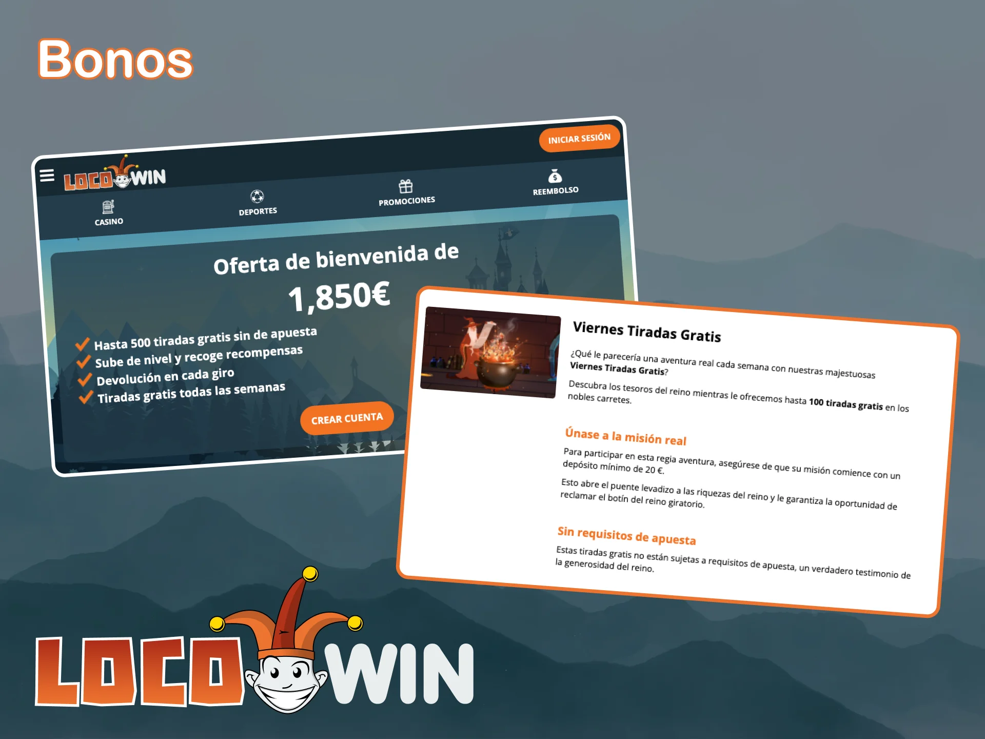 Consigue bonificaciones para juegos con crupieres en vivo en el sitio web LocoWin.