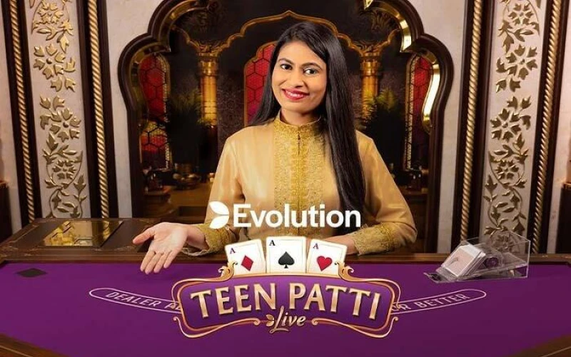 Elige el juego Teen Patti en el casino en vivo de Locowin.