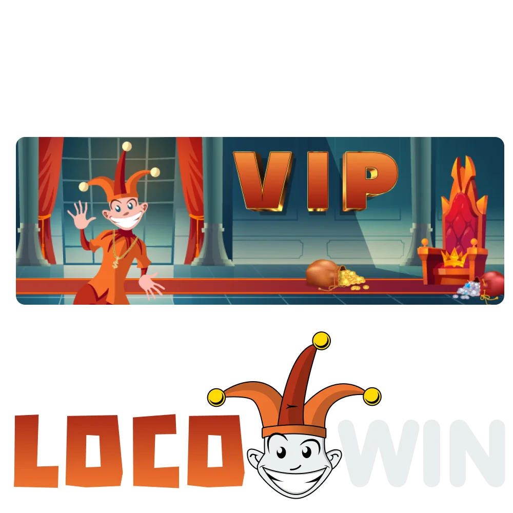 Juega a los juegos de LocoWin y sube tu nivel VIP para obtener más ventajas.